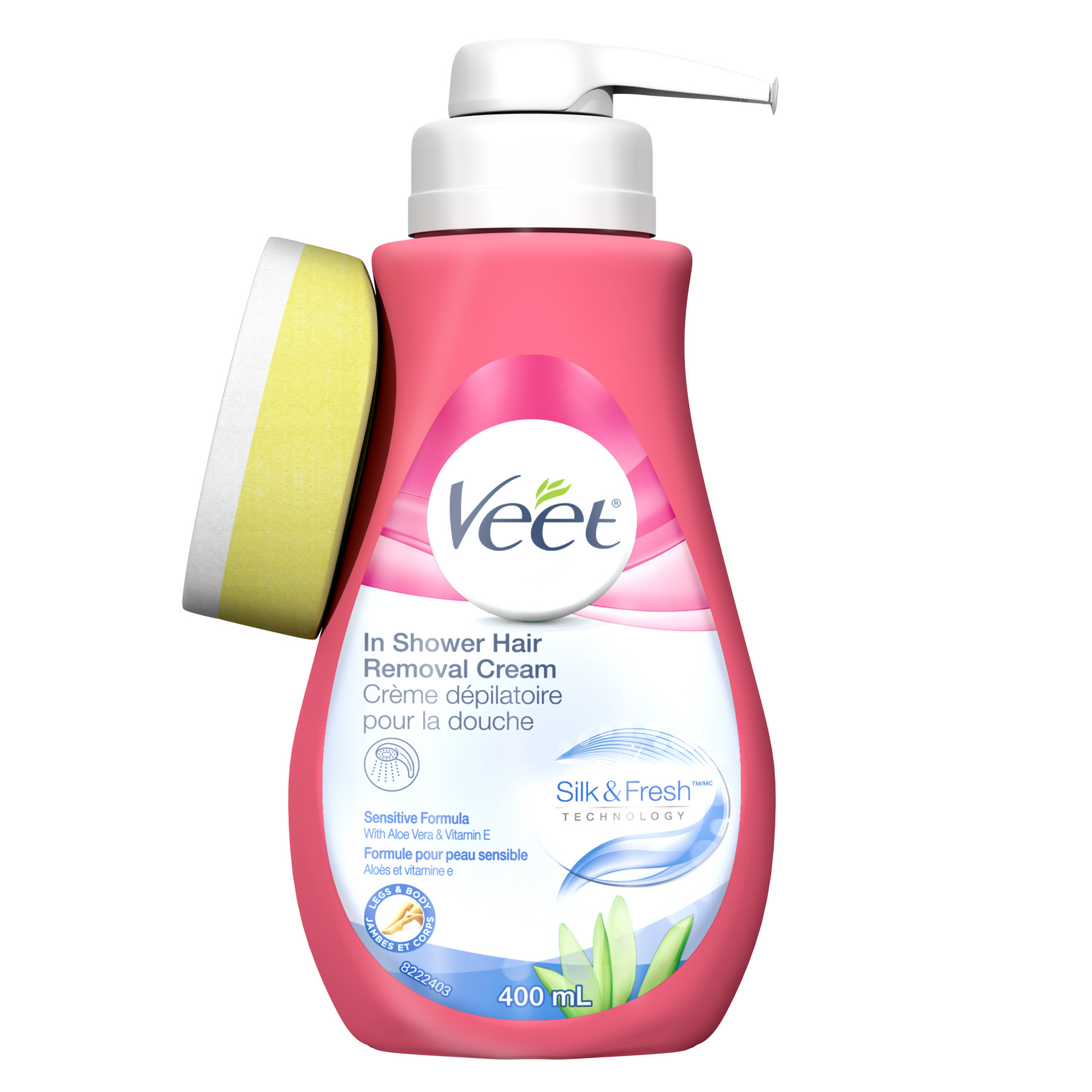 VEET® Silk & Fresh™ In Shower Hair Removal Cream - Sensitive Formula (Canada)